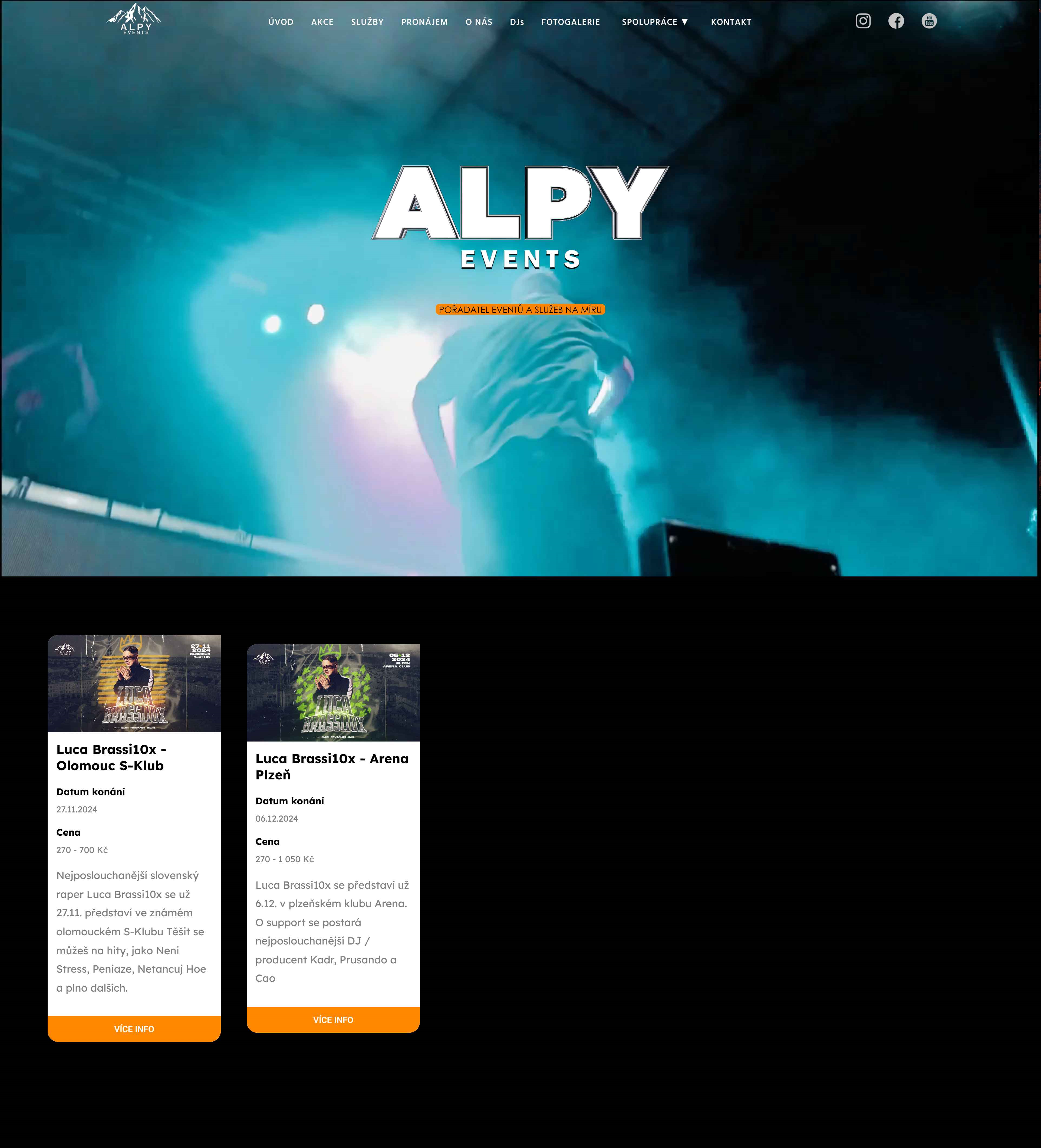 alpy-events.cz náhled